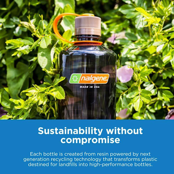 Gourde - bidon - flaska med isolering Nalgene - 2020-3632 - Flaska med bred spout WM 1 L Röd