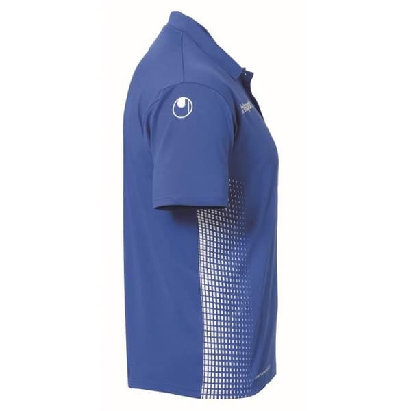 Uhlsport Score Junior pikétröja Azur/vit 8-10 år gammal