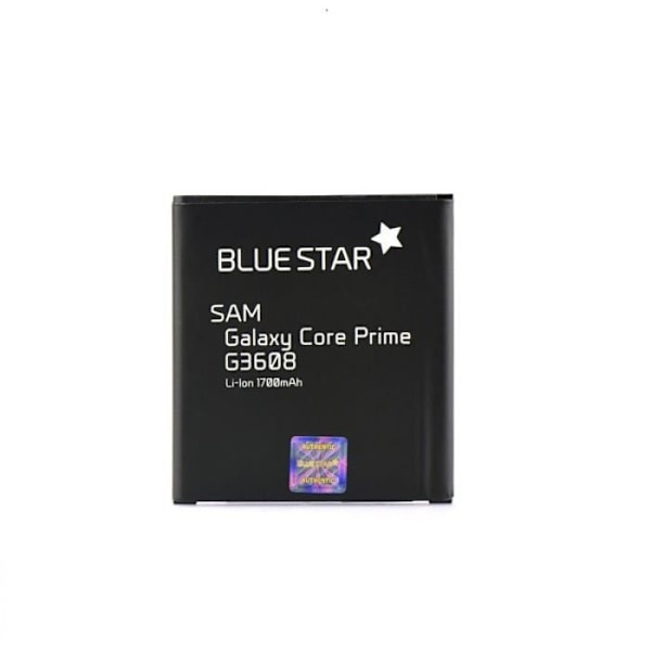 BlueStar Batteri mobil Samsung G360 G361 Galaxy Core Prime G3606 G3609 G360F 1700 mAh Li-Ion analog EB-BG360BBE
