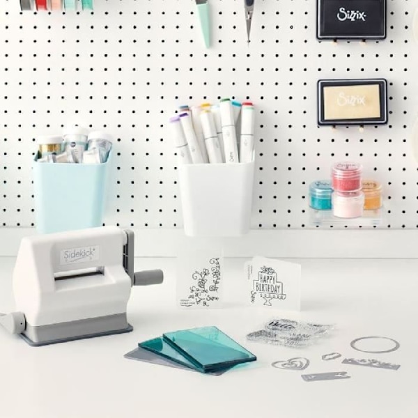 Skärmaskin - SIZZIX - Sidekick Vit och grå - Vit - Vuxen - Unisex