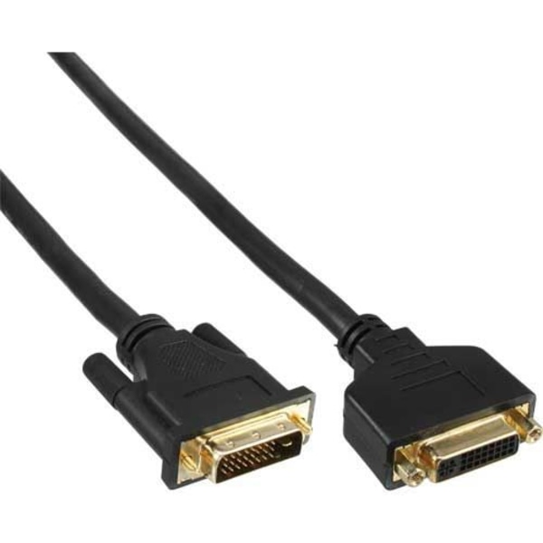 INLINE - Premium DVI-D-förlängning, Dual Link, 5m