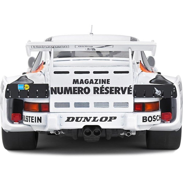 Samlarbil - SOLIDO - Porsche 935 K3 - Le Mans 1979 - Vit - 1/18 Vit