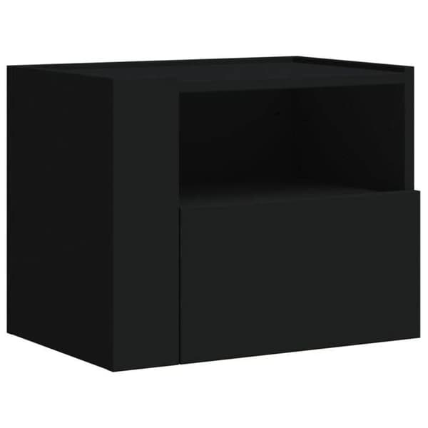 vidaXL Väggmonterade sängbord 2 st vit 45x30x35 cm 848312