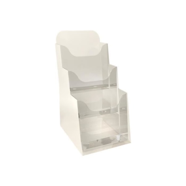 Dokumentmappe - Exacompta - 3 fack - Transparent - 210 x 99 mm - Blandad Transparent