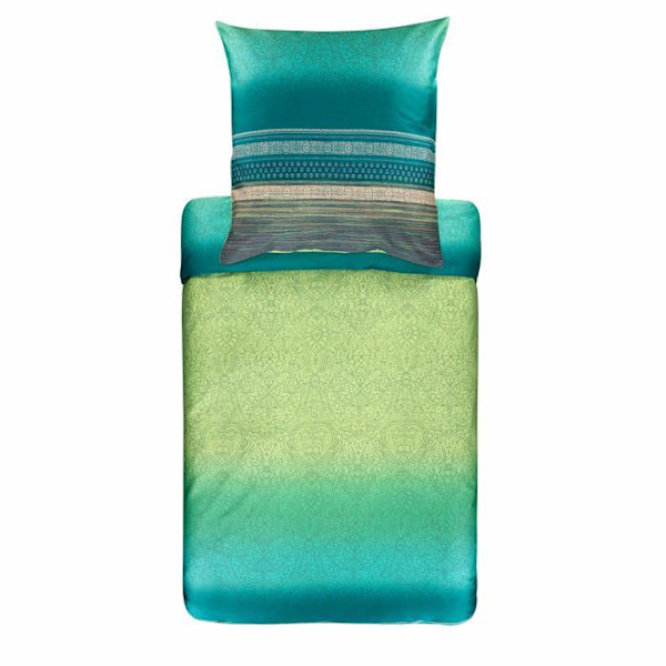 Bassetti lakan set - 9311705 - Bäddset, Bomull, Grön, 140X200