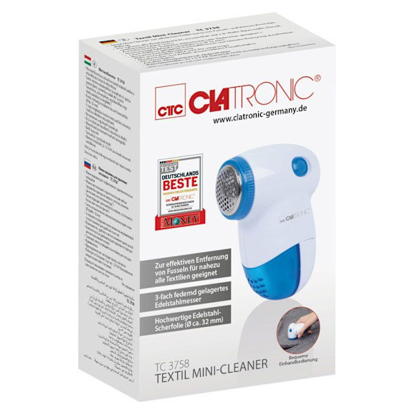 Clatronic TC3758 Textilrengöring-Vit