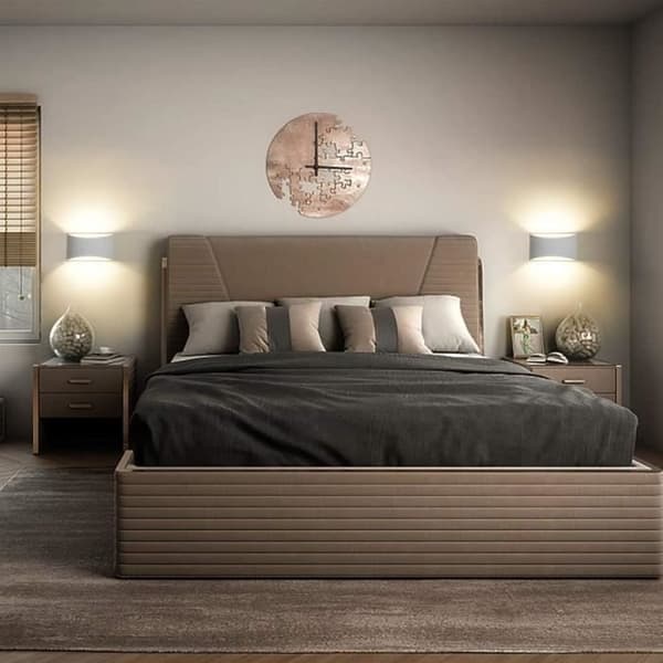 LED Vägglampa - HYDONG - 7W - Vit Gips - Modern Design - Inomhusbelysning