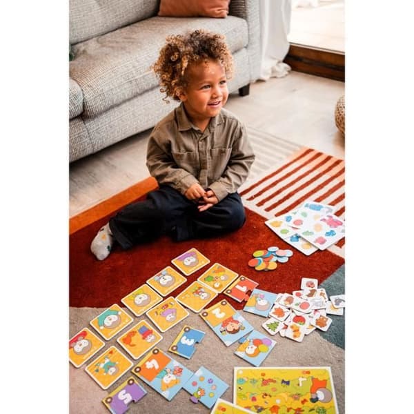 'T'CHOUPI Min box med 7 spel - Utbildningsspel - NATHAN - Från 2 år'