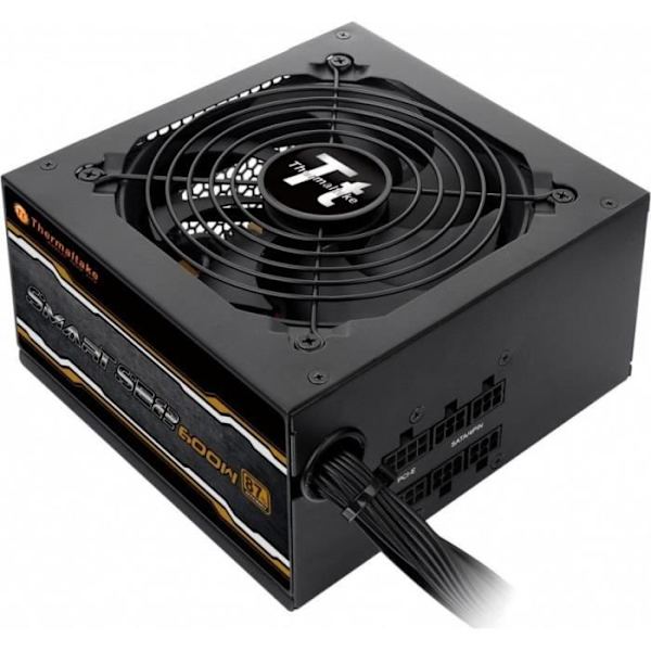 Thermaltake Smart SE2 600 PC-strömförsörjning (PS-SPS-0600MNSAWE-1) Svart
