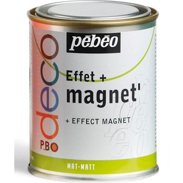 PEBEO Déco Akrylfärg Magnetisk effekt 250 ml Grå