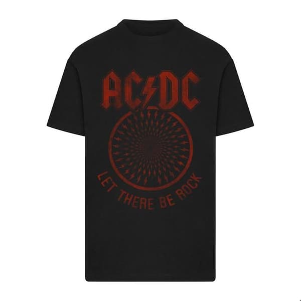 T-shirt Merchcode ACDC Låt det bli Rock svart XXL