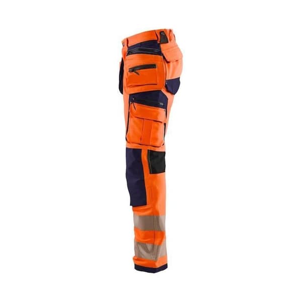 Blaklader 4D stretch arbetsbyxor med hög synlighet - 52