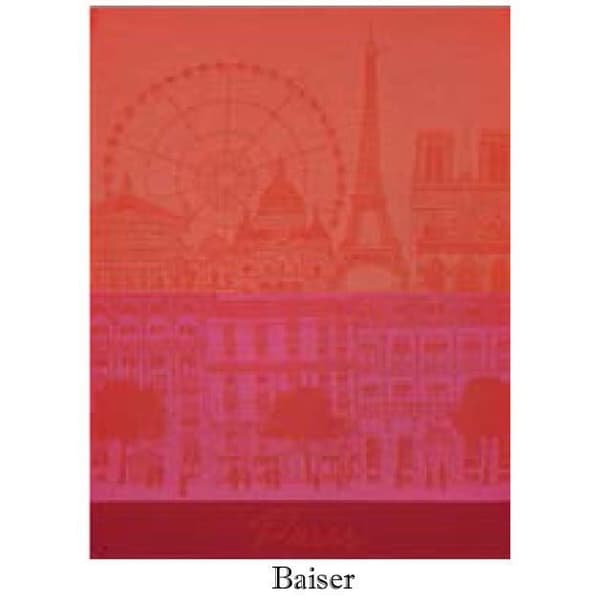 Handduk Paris Panorama 60×80 cm Himmel