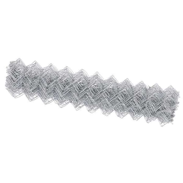 vidaXL Metallnätstängsel Silver 42004849