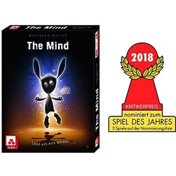 NSV The Mind Card Game - Tyskland Version 4059 - För barn - Svart