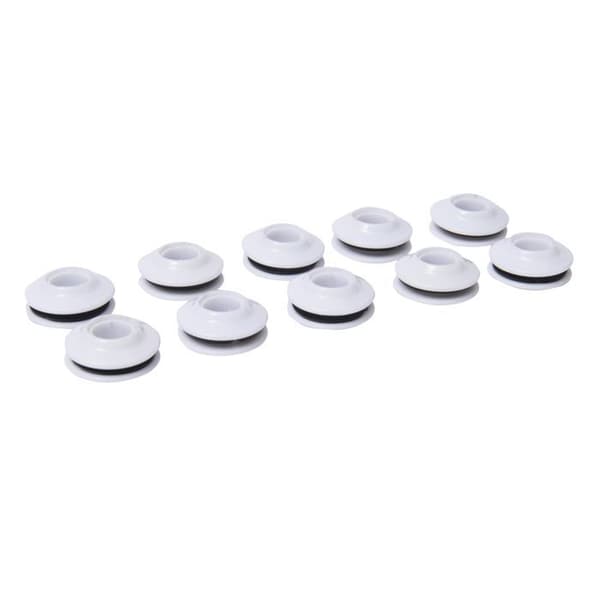Självperforerande ögon WERKA PRO 10-pack vit Vit