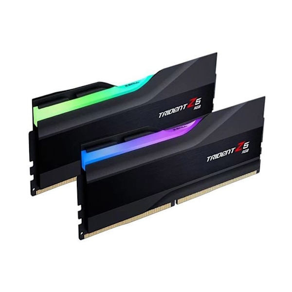 G.Skill Trident Z5 RGB DDR5 8000 MHz CL40 Dual Channel Kit - 48 GB (2 x 24 GB) - Svart