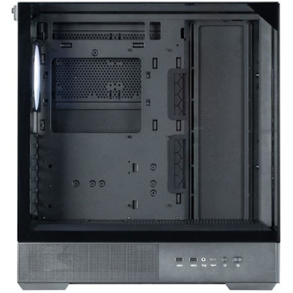 PC Chassi - ZALMAN - P40 Prism - Utan strömförsörjning - Medeltorn - ATX-format - Svart