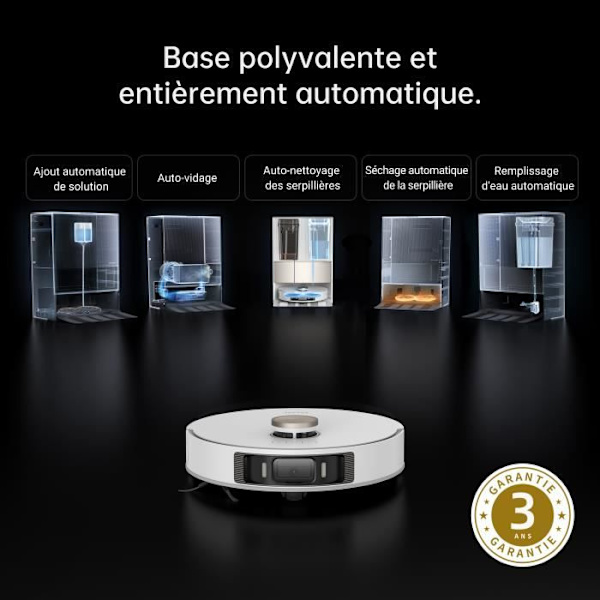 Dreame L20 Ultra Complete Robotdammsugare - Dreame Brand - MopExtend Technology - 7000 Pa Vit