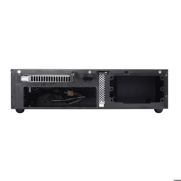 SilverStone SST-ML05B - Milo Silent HTPC Mini-ITX Slim datorfodral, svart