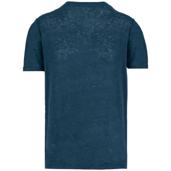 Spasso lin T-shirt - påfågelblå påfågelblå S