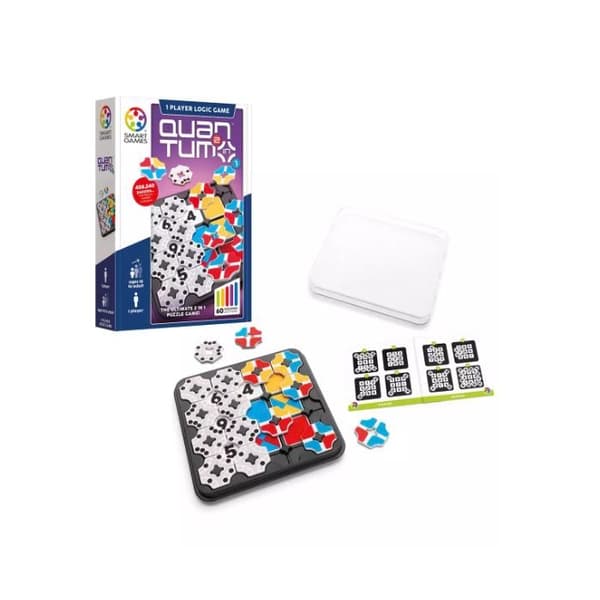 SMARTGAMES - Code Quantum - SMART GAMES - SG 454 - Blå - Plast - Från 10 år Lila; Vit; Blå; Flerfärgad (delar)