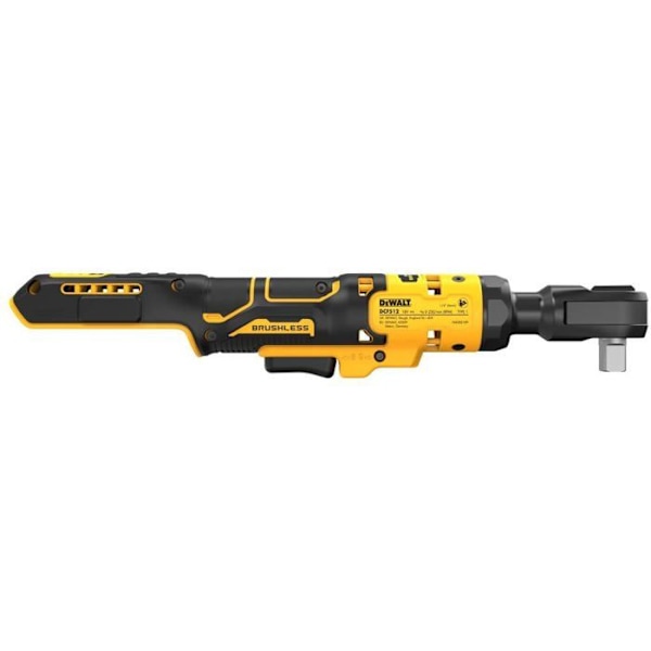 DEWALT sladdlös spärrnyckel - DCF512N-XJ - 108 Nm - Tunt huvud - Variabel hastighet avtryckare - LED-belysning