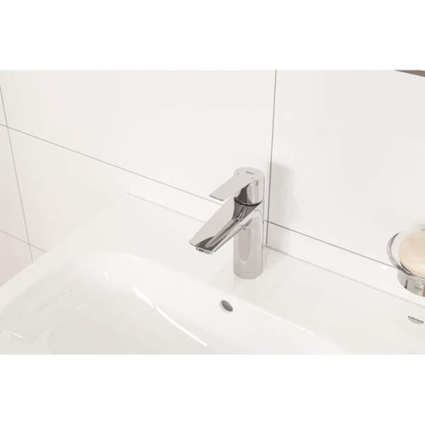 GROHE Start engrepps diskbänksblandare - Storlek S - temperaturbegränsare - vattenbesparing - 23550002