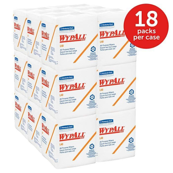Wypall 7471 L40 Torkare 56 vikta storlekar 1 lager vitt paket med 18 - 05701