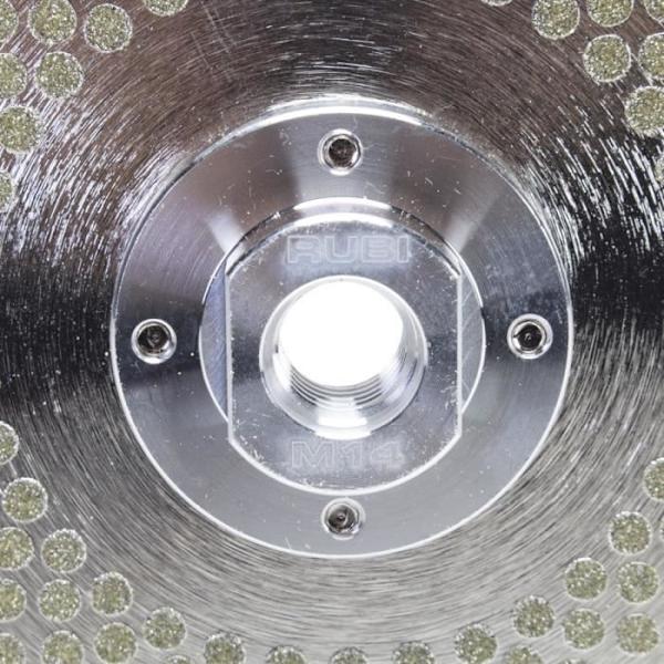 RUBI ECD diamantklinga för fasning och kapning av plattor (115 mm)