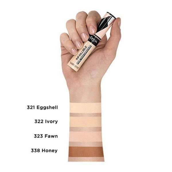 Concealer - Infallible - 327 Cashmere - 11ml - Intensiv täckning - Långvarig 24h 327 Kashmir