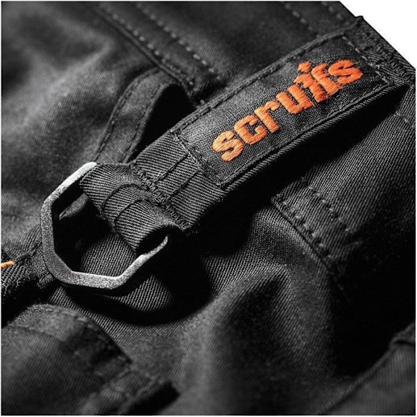 Arbetsbyxor - Scruffs - Trade Flex - Svart - Bekväm - Hållbar - Man Svart 34