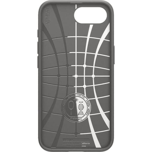 Coque - Spigen - Liquid Air - iPhone 16E - TPU - Halkfri - Air Cushion Grå Marmor