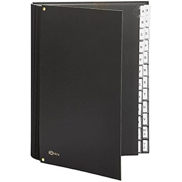 Klassisk - PARDO - 82401 - Kartong A-Z - Svart - Med spak - Blandet Svart