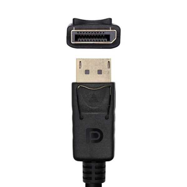 Kabel - integrationsband Aisens - A124-0129 - A124 - 0129 - Kabel 4 K (60Hz, DP/m-DP/M, 2 M) Svart