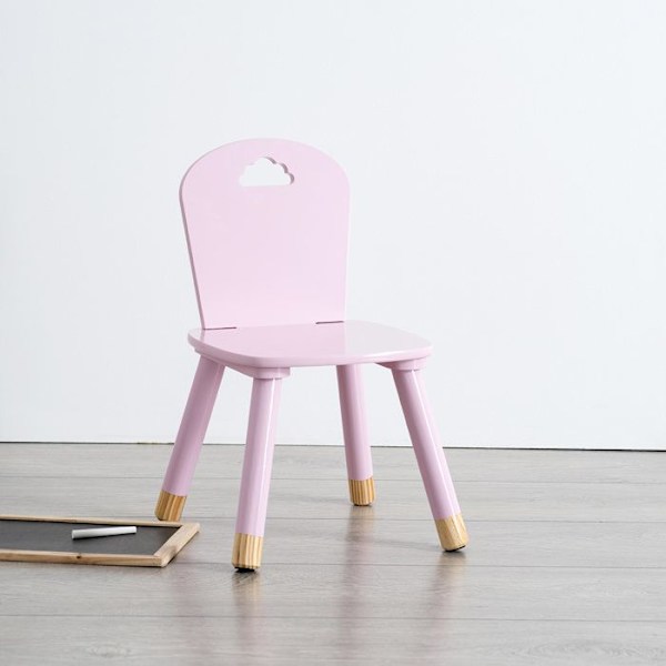 DOUCEUR barnstol - Rosa - L 32 x D 31,5 x H 50 cm Rosa