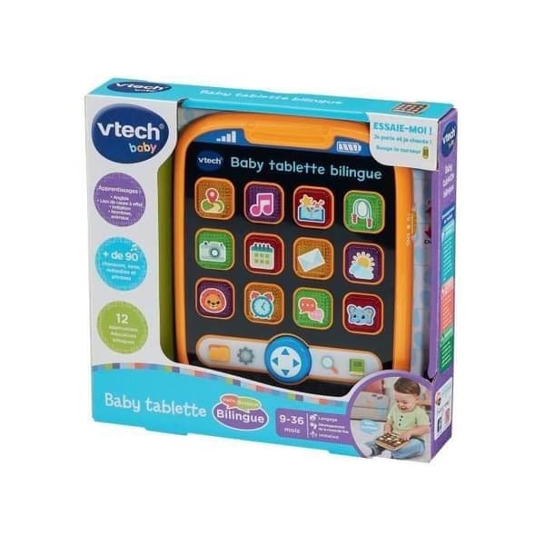 BABY TABLET BILINGVALT Flerfärgad