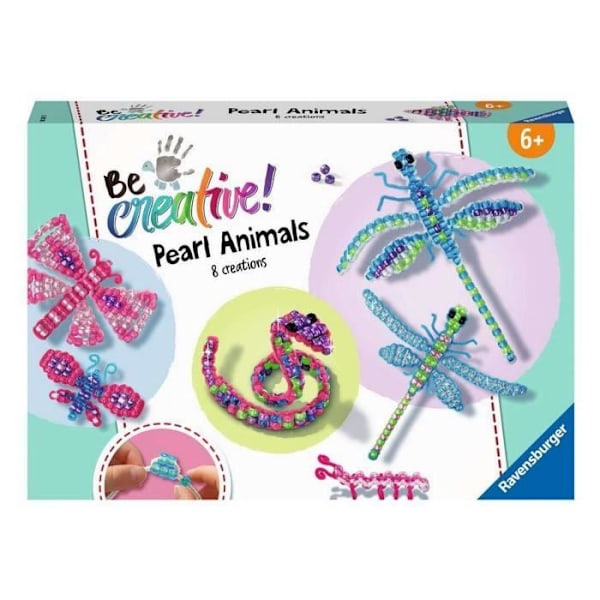 Djurpärlsets, Ravensburger - Blandat - Från 6 år Flerfärgad
