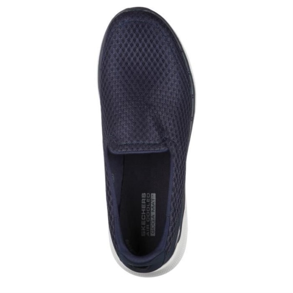 Atheltic Mesh Slip On Shoes för kvinnor - Skechers - Marinblå - Bekväm och andas marinblå 44