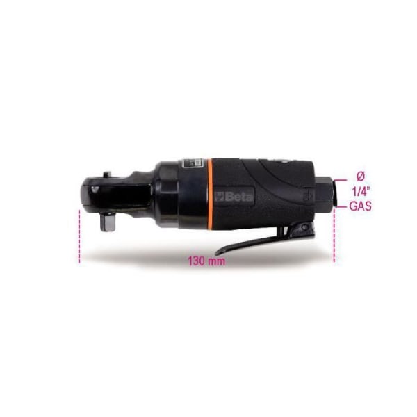 Spärr - BETA - Vändbar minispärr 1/4" 1921B1 - Kompositkropp - Ultralätt och kompakt