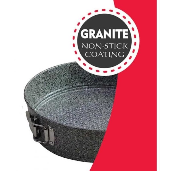 Kakform - KLAUSBERG - KB-7420 - 28 cm - Non-stick - Diskmaskinssäker Grå