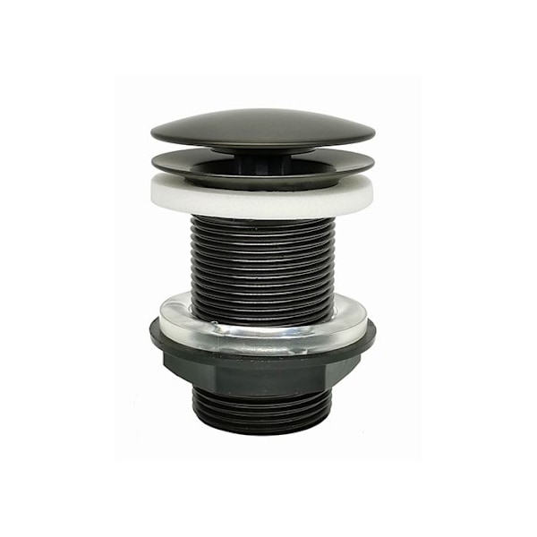 Bonde de Lavabo - Edouard Rousseau - Ekolloment Fri - Diameter 63mm - Certifierad NF - Grafitfinish Mast