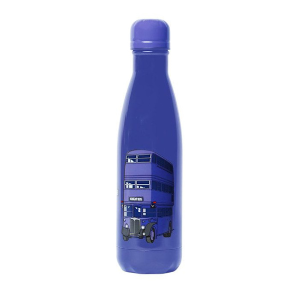 Isolerad flaska - KARACTERMANIA - Riddarebussen - 500 ml - Rostfritt stål - Vit färg