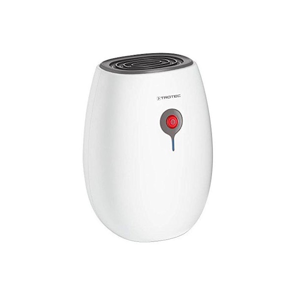 Peltier-effektdeshumidifier TTP 2 E - TROTEC - ultrakompakt för utrymmen upp till 5 m². Vit
