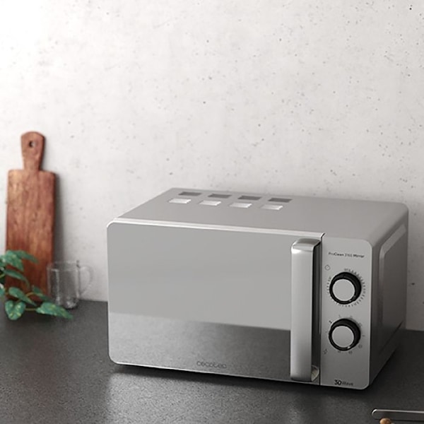 Cecotec ProClean 3160 Spegelbeläggning för bättre rengöring 3DWave-teknik Grill 800 W 20 L Elegant design med spegeldörr