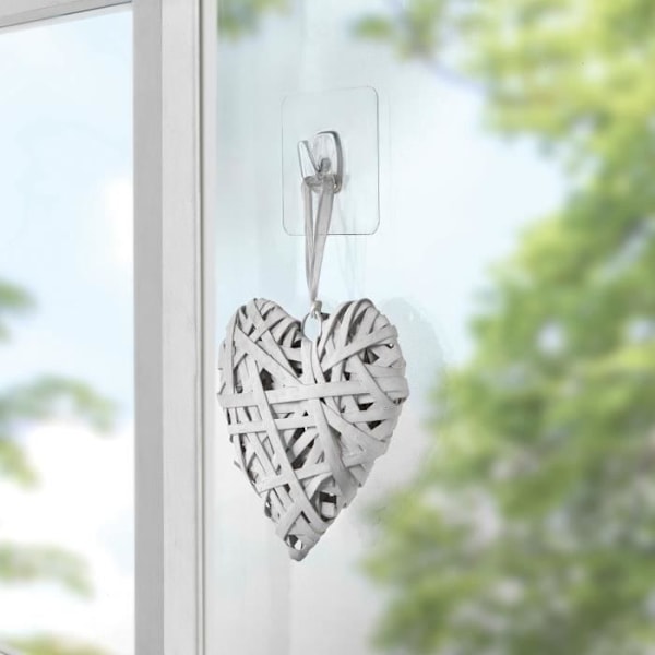 METALTEX Statisk krok U-fix - 8 x 8 cm Transparent