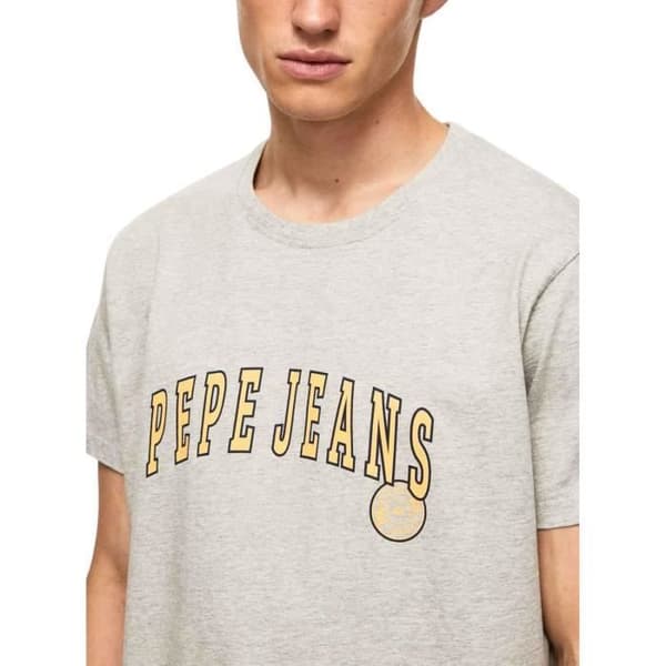 Pepe Jeans Ronell Grå T-shirt för män Grå XL