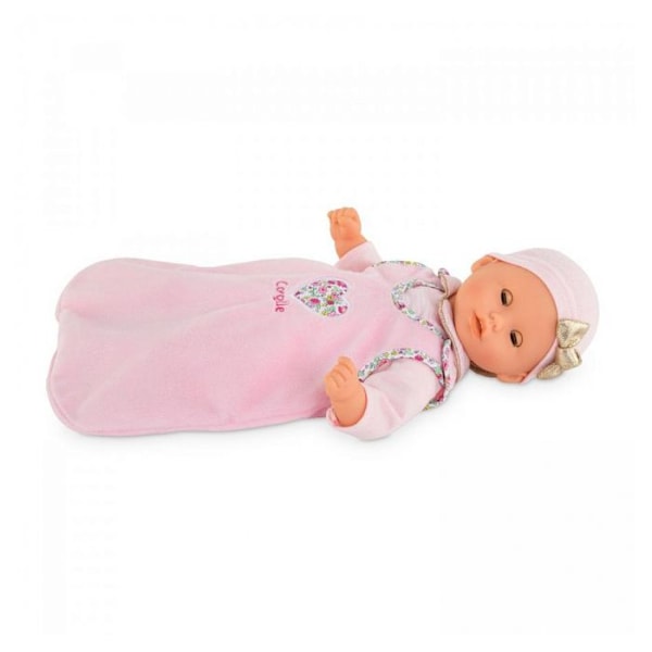 Blommig sovsäck för baby 30 cm Corolle - Rosa - Blandad - Passar från 18 månader Rosa