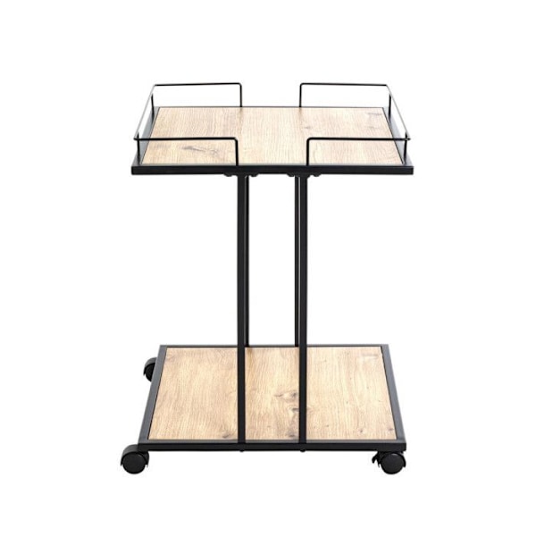 Desserte de Cuisine "Ascola" 60cm Svart & Ek