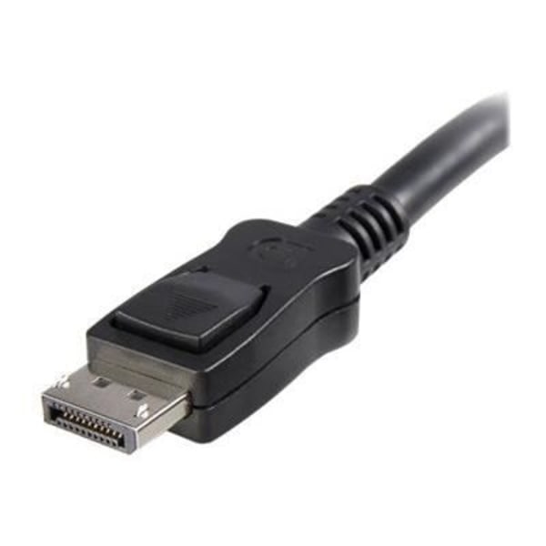 STARTECH 1m DisplayPort 1.2-kabel med lås - DP till DP-sladd med HBR2-fäste - M/M - DisplayPort 4K